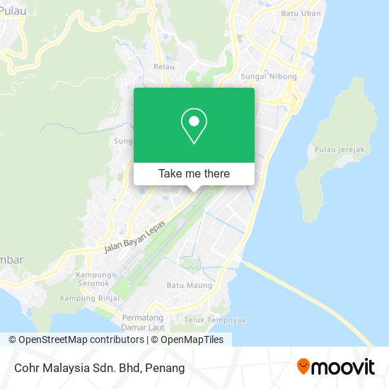 Cohr Malaysia Sdn. Bhd map