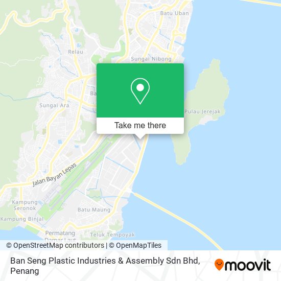 Peta Ban Seng Plastic Industries & Assembly Sdn Bhd