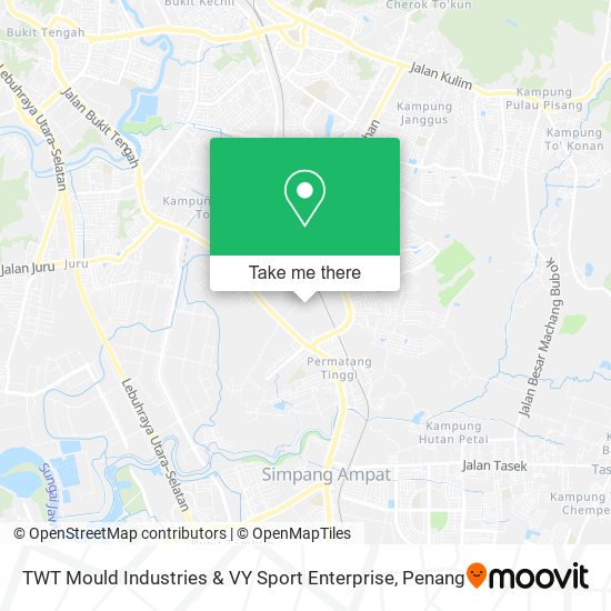 TWT Mould Industries & VY Sport Enterprise map