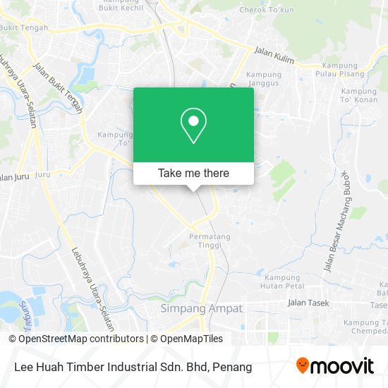 Lee Huah Timber Industrial Sdn. Bhd map