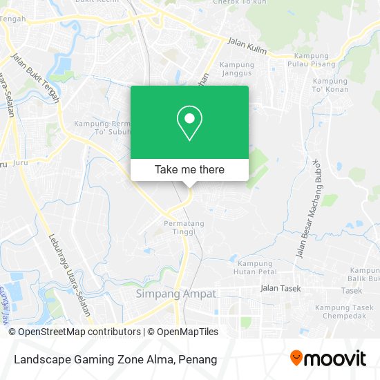 Landscape Gaming Zone Alma map