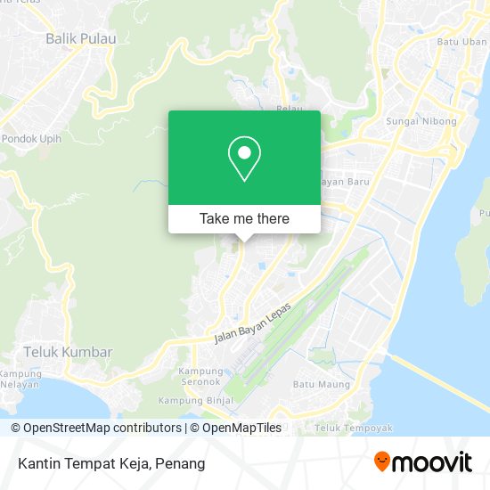 Kantin Tempat Keja map