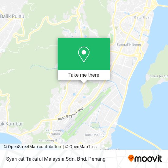 Syarikat Takaful Malaysia Sdn. Bhd map