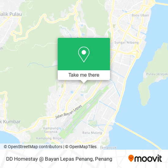 DD Homestay @ Bayan Lepas Penang map