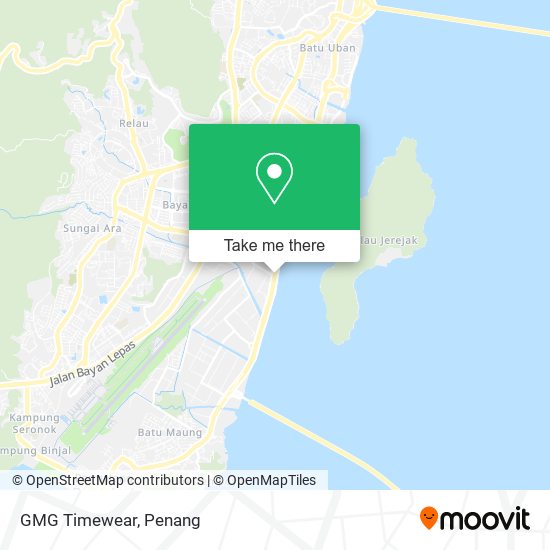 GMG Timewear map