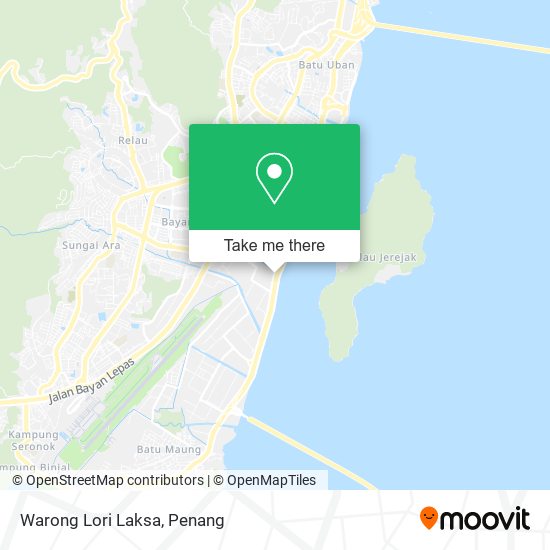 Warong Lori Laksa map