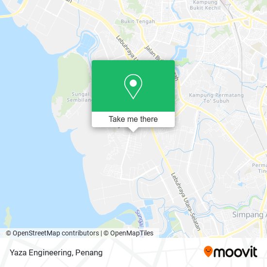 Yaza Engineering map