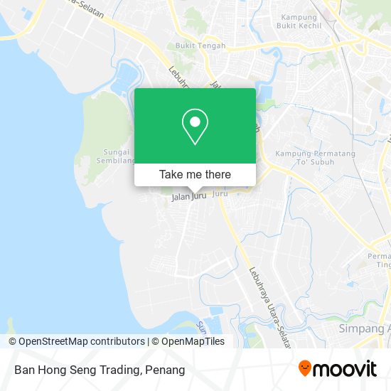 Peta Ban Hong Seng Trading