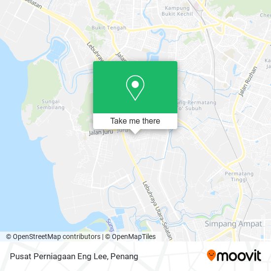 Pusat Perniagaan Eng Lee map