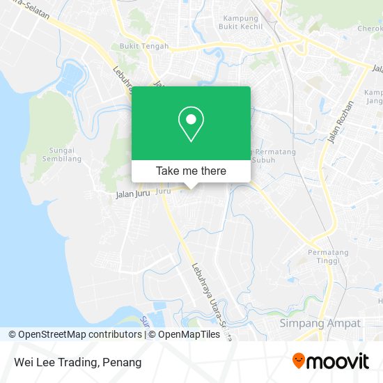 Wei Lee Trading map