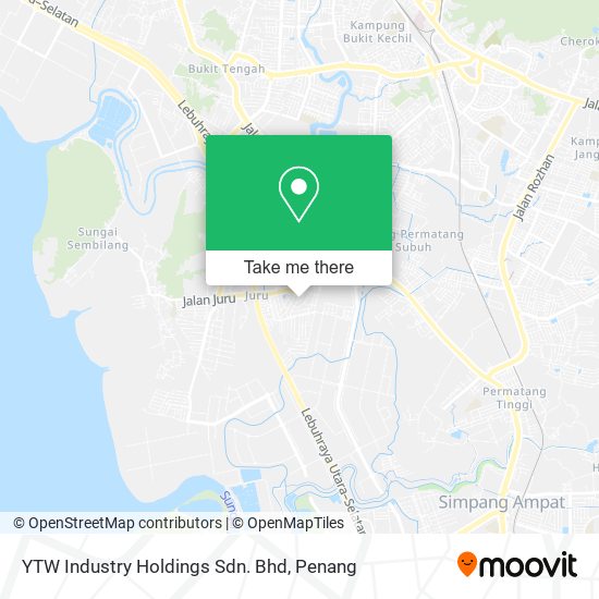 Peta YTW Industry Holdings Sdn. Bhd