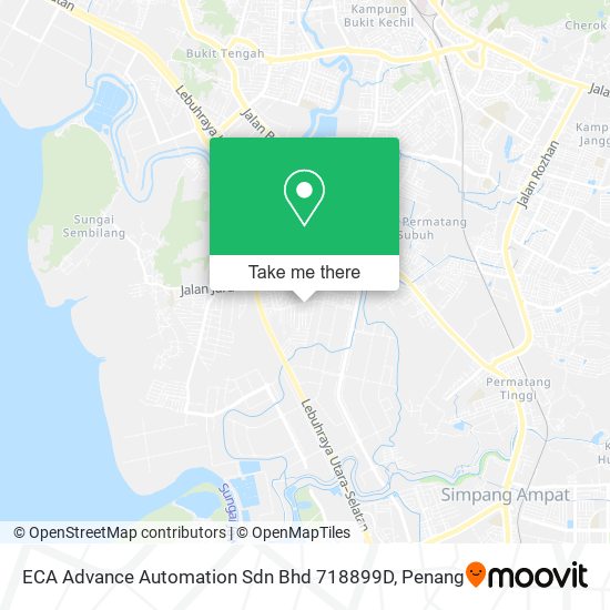 Peta ECA Advance Automation Sdn Bhd 718899D