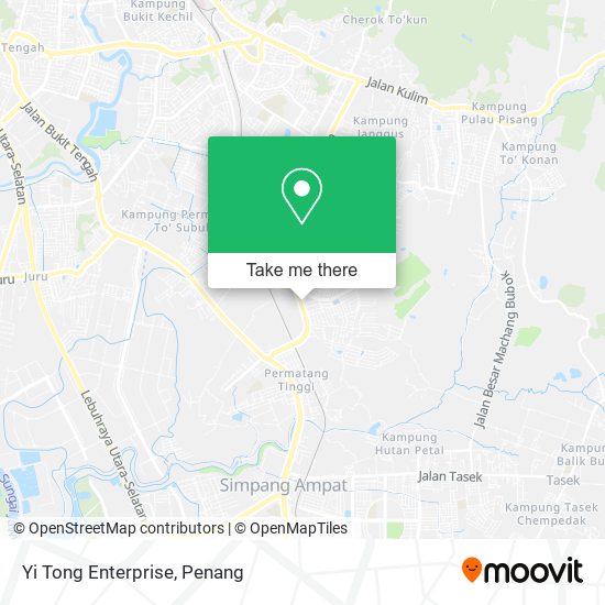 Peta Yi Tong Enterprise