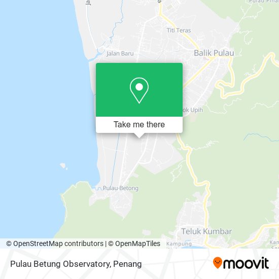 Pulau Betung Observatory map