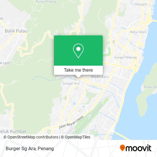 Burger Sg Ara map