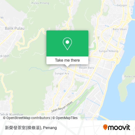 新榮發茶室(粿條湯) map
