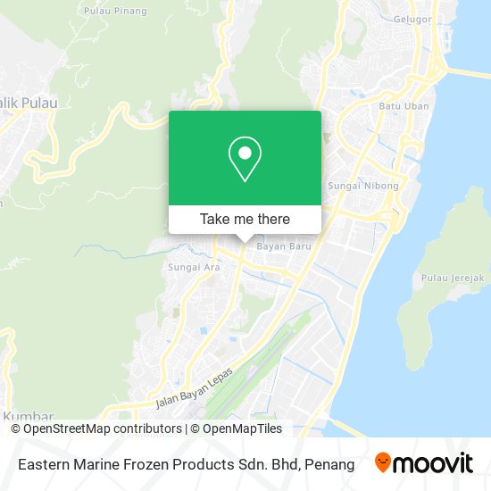 Eastern Marine Frozen Products Sdn. Bhd map