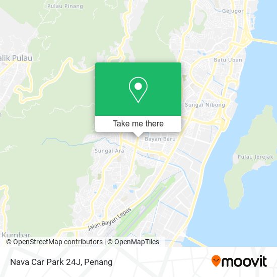 Nava Car Park 24J map