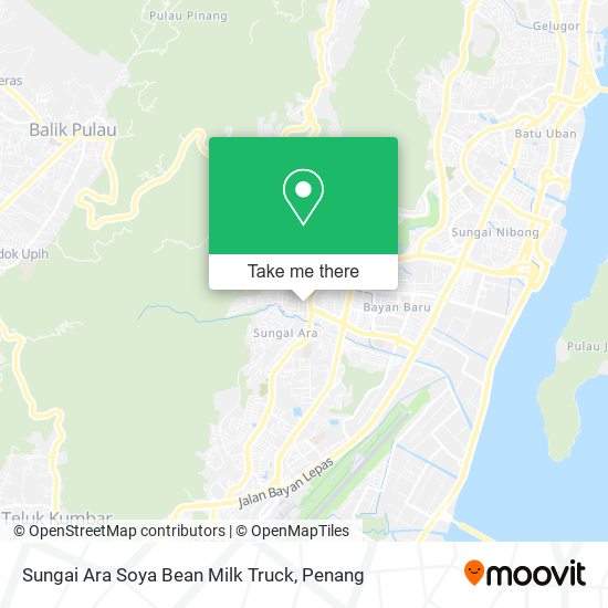 Peta Sungai Ara Soya Bean Milk Truck