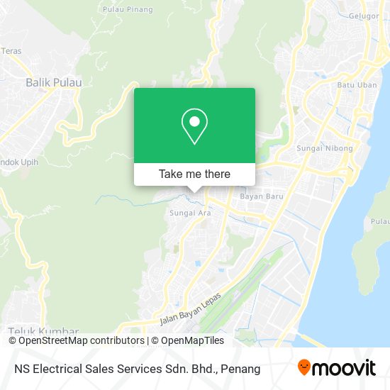 Peta NS Electrical Sales Services Sdn. Bhd.