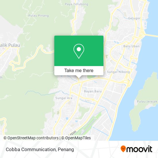 Cobba Communication map