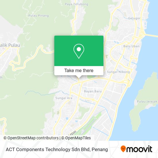 Peta ACT Components Technology Sdn Bhd