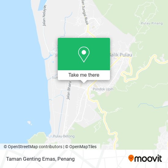 Peta Taman Genting Emas