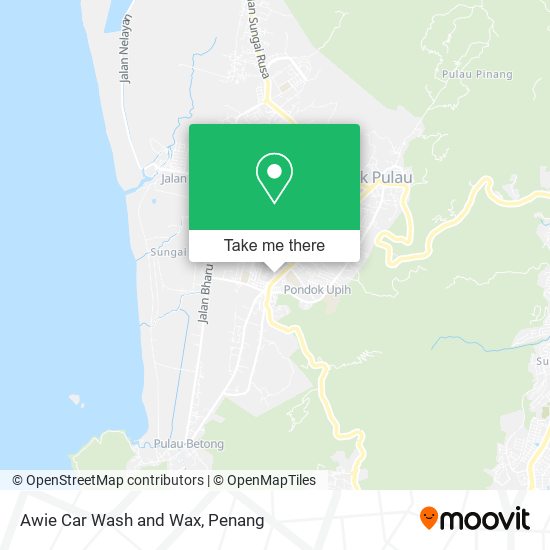 Awie Car Wash and Wax map
