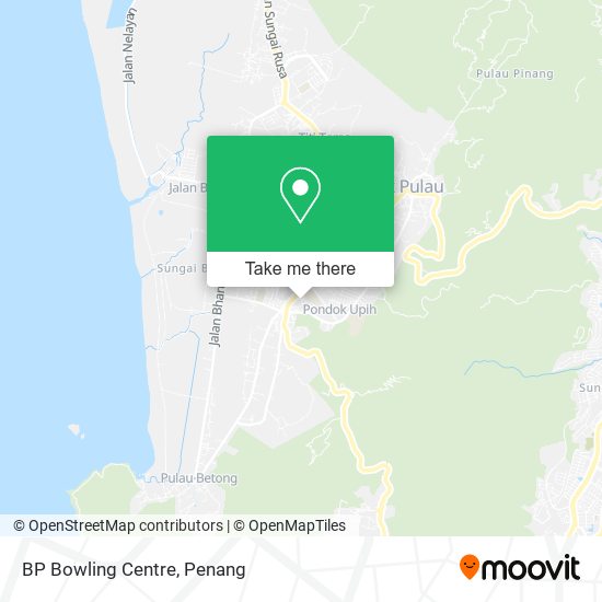 BP Bowling Centre map