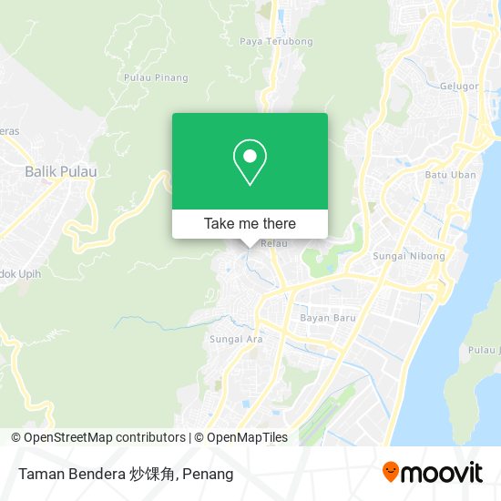 Taman Bendera 炒馃角 map