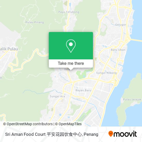 Sri Aman Food Court 平安花园饮食中心 map