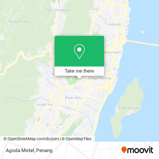 Agoda Motel map