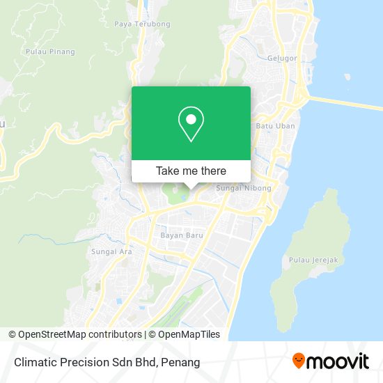 Climatic Precision Sdn Bhd map