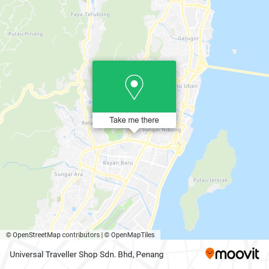 Universal Traveller Shop Sdn. Bhd map