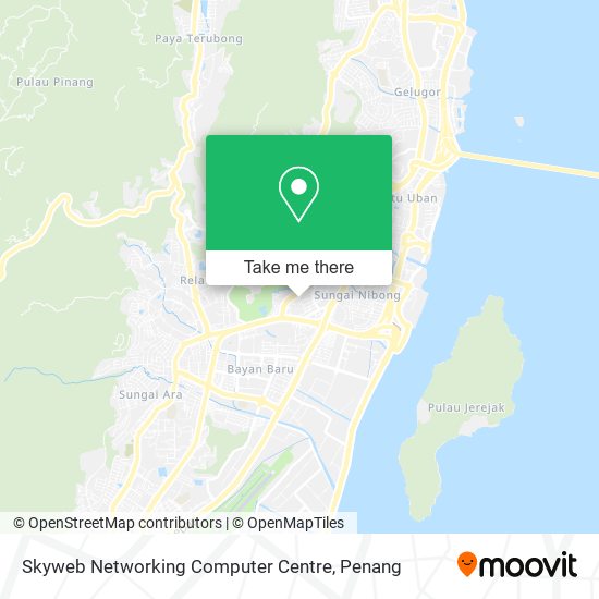 Skyweb Networking Computer Centre map