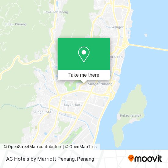 AC Hotels by Marriott Penang map