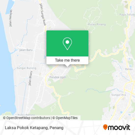 Peta Laksa Pokok Ketapang