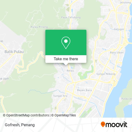 Gofresh map