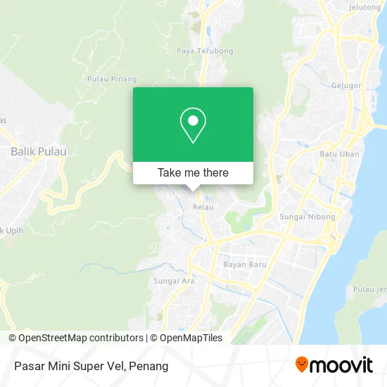 Pasar Mini Super Vel map