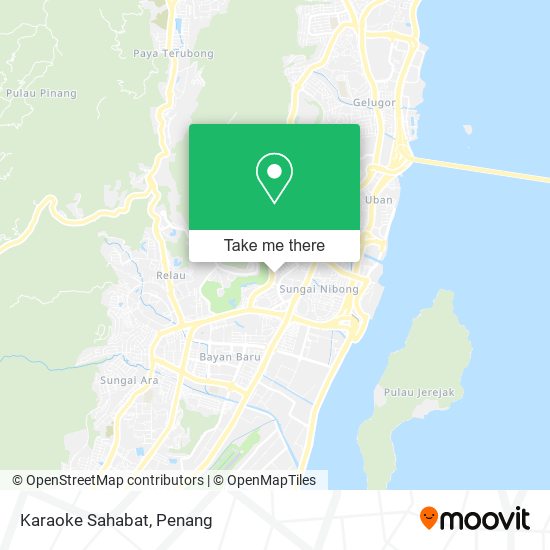 Karaoke Sahabat map