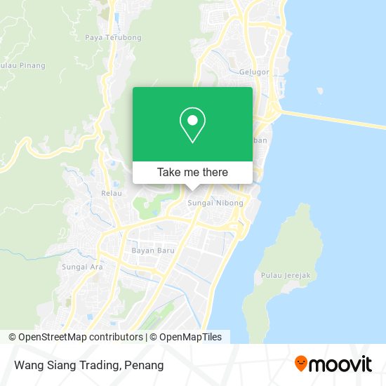 Wang Siang Trading map