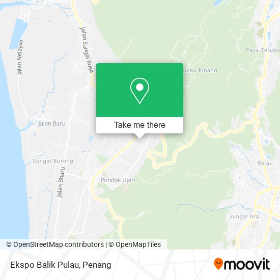 Ekspo Balik Pulau map