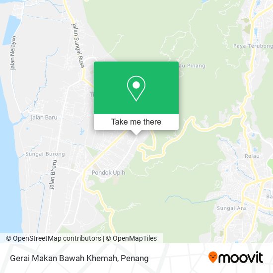 Gerai Makan Bawah Khemah map