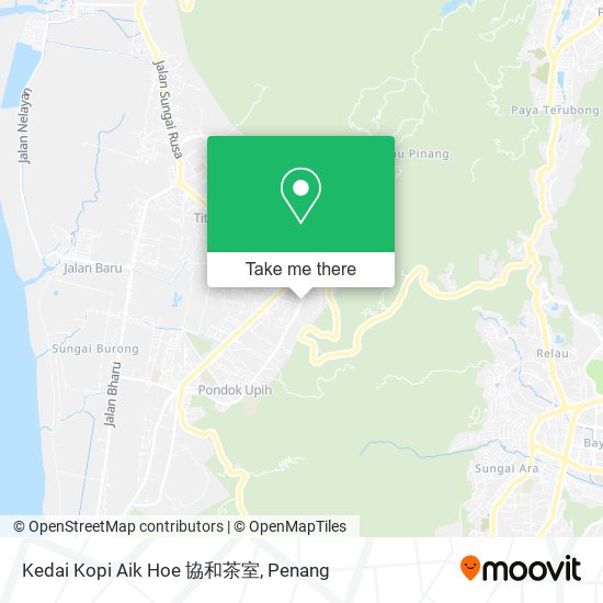 Kedai Kopi Aik Hoe 協和茶室 map