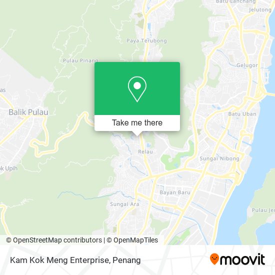 Kam Kok Meng Enterprise map