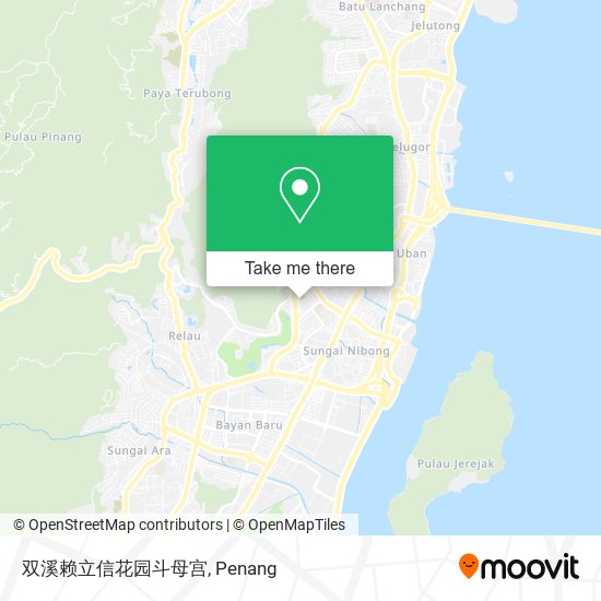 双溪赖立信花园斗母宫 map