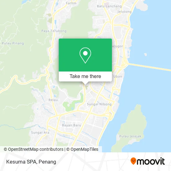 Kesuma SPA map