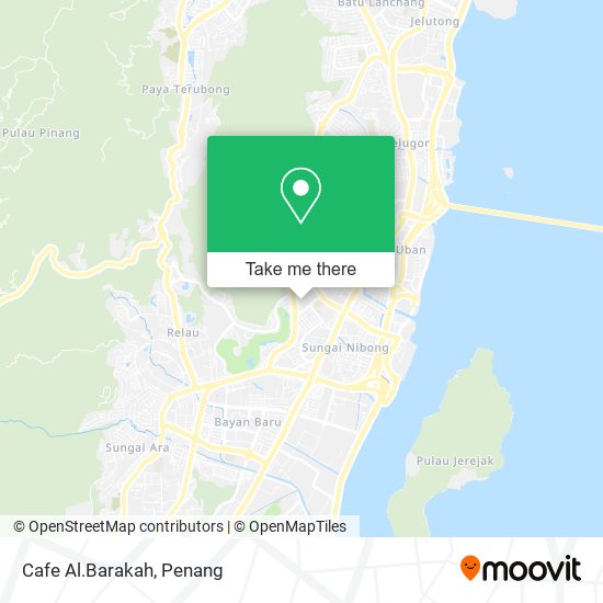 Cafe Al.Barakah map