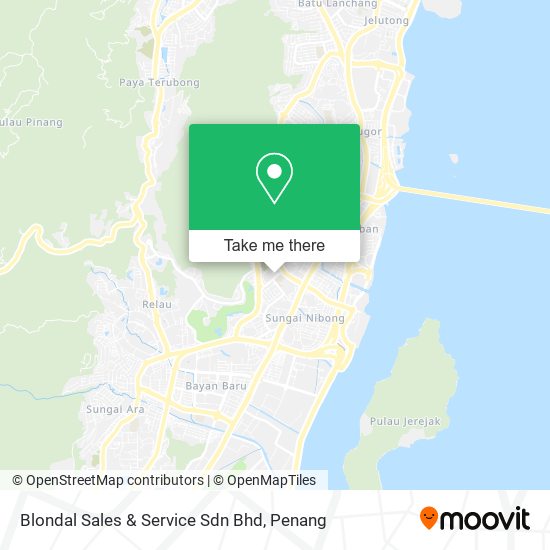 Blondal Sales & Service Sdn Bhd map