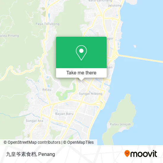 Peta 九皇爷素食档
